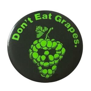 Milton Glaser 1969 International Grape Boycott Caesar Chavez Chicano Rights
